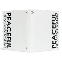Peaceful Demonstrator Binder