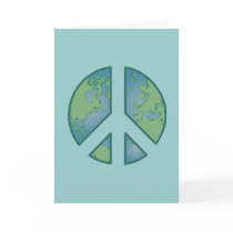 Peaceful Earth Greeting Card- Blank