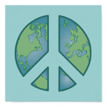 Peaceful Earth Poster posters by warrior_woman Peaceful Earth Poster posters