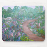 Peaceful Flower Walk mousepads