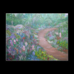 Peaceful Flower Walk postcards