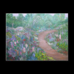 Peaceful Flower Walk postcards