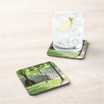 PEACEFUL GARDEN BEVERAGE COASTER