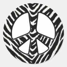 Peaceful Kingdom - 2 Round Stickers