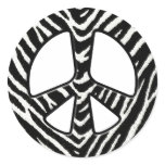 Peaceful Kingdom - 2 Round Stickers
