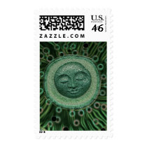 Peaceful Moon Stamp