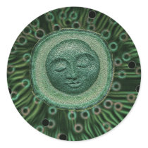 Peaceful Moon stickers