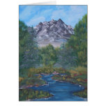 Peaceful Mountain Greeting Card