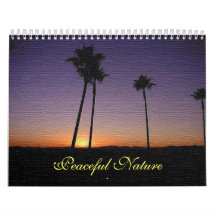 Peaceful Nature Calendar