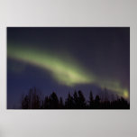 Peaceful Northern Lights Poster