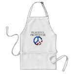 Peaceful Protestor aprons