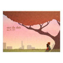 Peaceful Save the Date Card