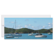 Peaceful Sea St. Thomas Full Color Rack Card