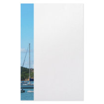 Peaceful Sea St. Thomas Personalized Stationery