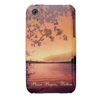 Peaceful Sunset Case Iphone 3 Cover