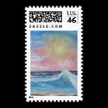 Peaceful Sunset stamps
