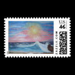 Peaceful Sunset stamps