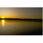 Peaceful Yellow Sunset Photo Cutout