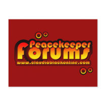 Peacekeeper forums post card postcards