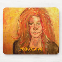 PeaceLove art Mouse Pads