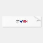 PeaceLoveRN Bumper Sticker