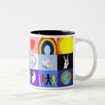 peaceloveunity Mug mugs