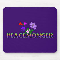 Peacemonger mousepads by orsobear Peacemonger mousepads