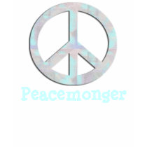 Peacemonger T-shirt by IArtist40 Peacemonger T-shirt