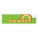 Peacenik bumper stickers by ArtLifeCafe Peacenik bumper stickers