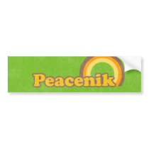 Peacenik bumper stickers