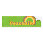 Peacenik bumper stickers