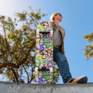 peacesigns skateboard