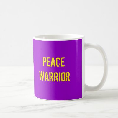 PEACEWARRIOR Mug by royutley