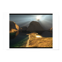 Peacful waters posters