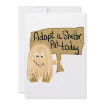 Peach Adopt Invite