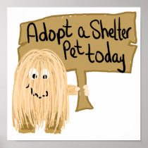 Peach Adopt Posters