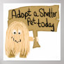 Peach Adopt Posters