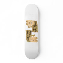 Peach Adopt Skateboard Deck