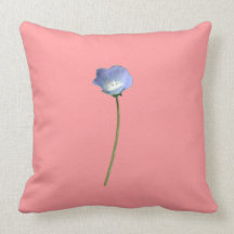 Peach Bluebell MoJo Pillow.