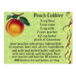peach cobbler postcards