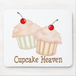 Peach Cupcakes Mouse Pads