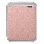 Peach Damask Lace iPad Sleeves
