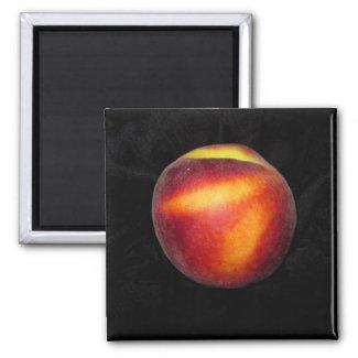 Peach zazzle_magnet