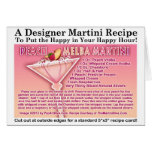 Peach Melba Martini Recipe Card
