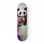 Peach Ninja Pandas Skate Decks