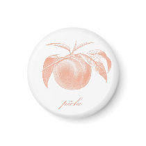 Peach (Pêche) Magnet