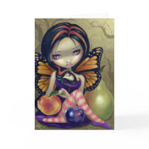 "Peach, Plum, Pear" Greeting Card