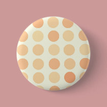 Peach Polka Dots buttons