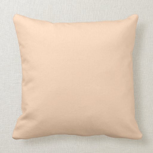 Peach Puff Pillow