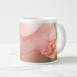 Peach Rose Bud Jumbo Mug